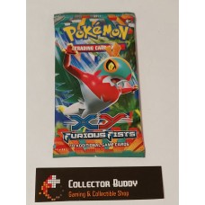 Pokemon XY Furious Fists - 1 Factory Sealed Booster Pack of 10 Cards TGC